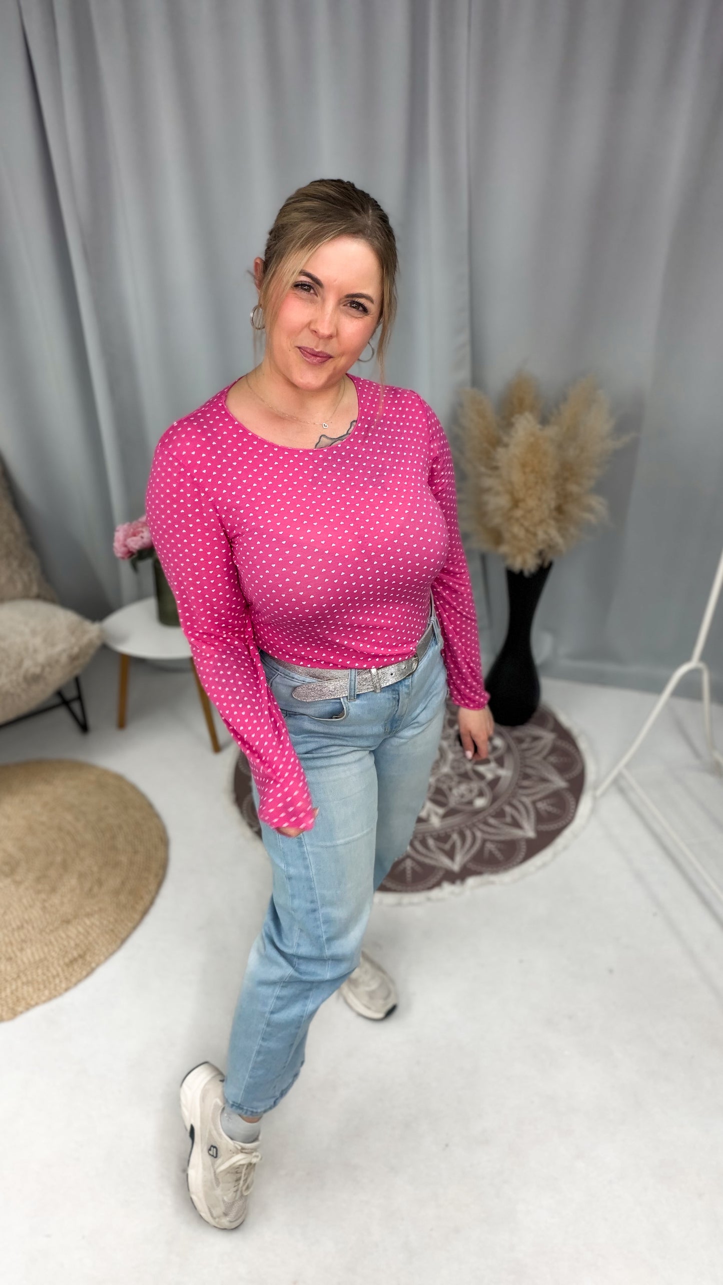 Shirt mit Herzchen 70093