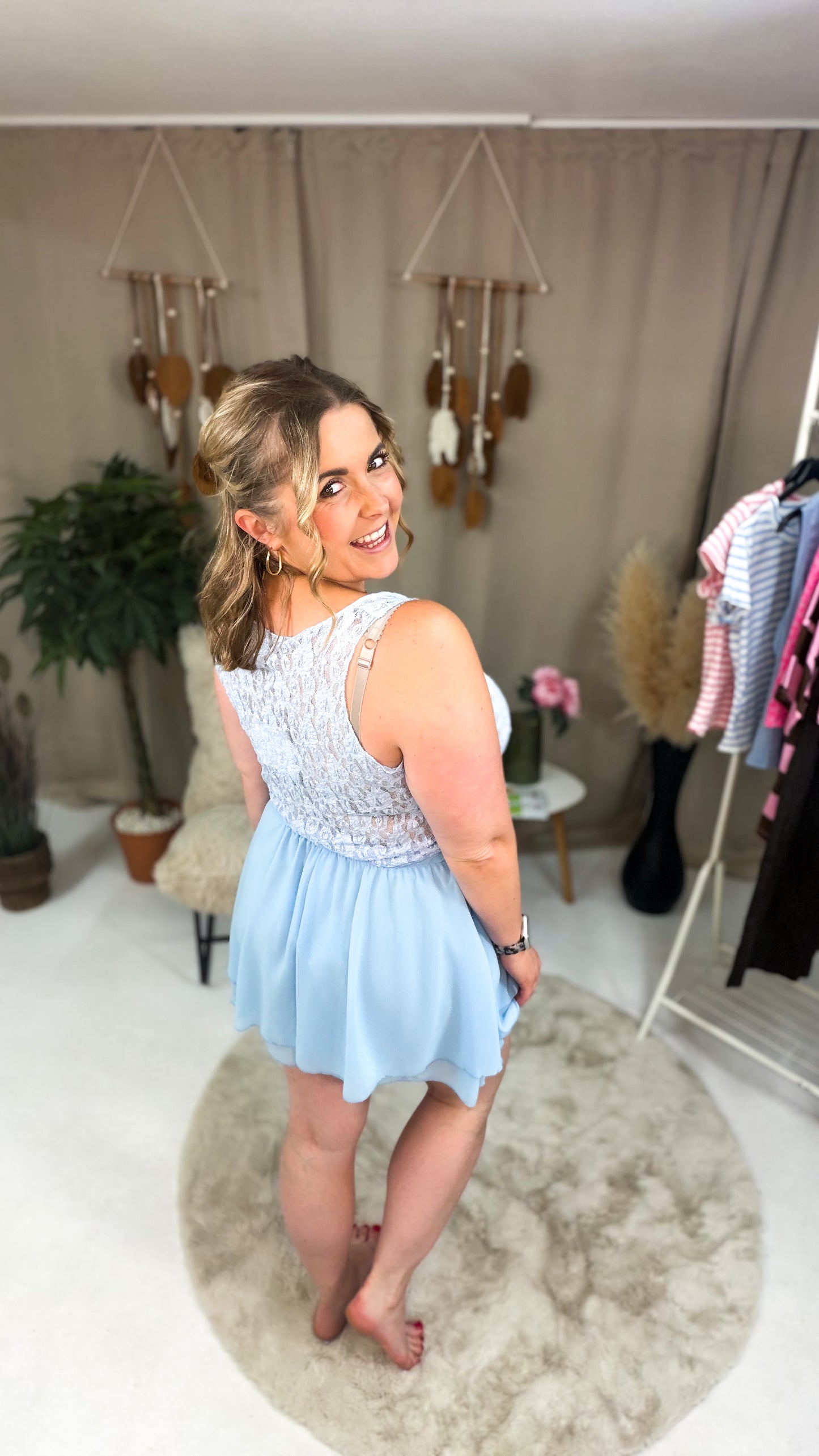 Rock Tina in hellblau (70257)