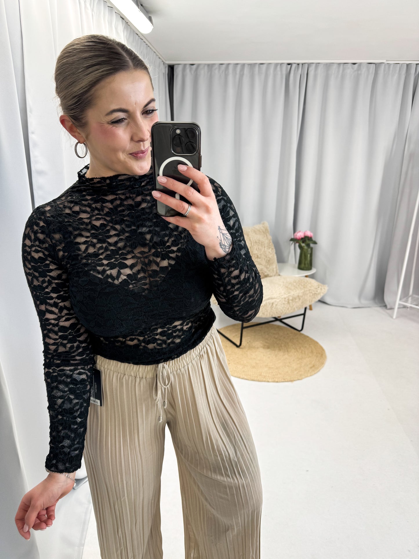 Spitzen Shirt Mia (70096)
