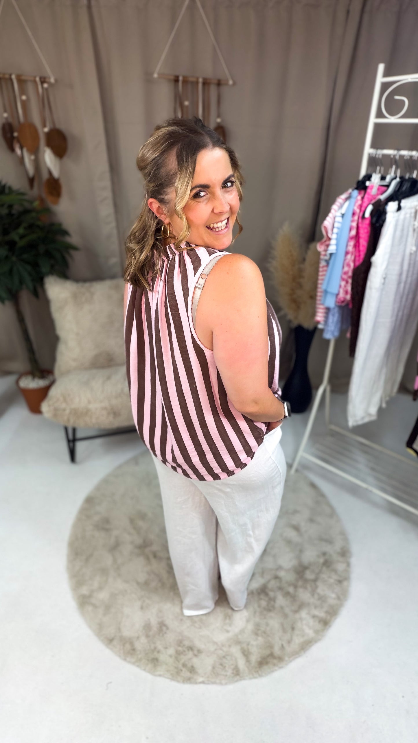 Bluse Daria gestreift 70261