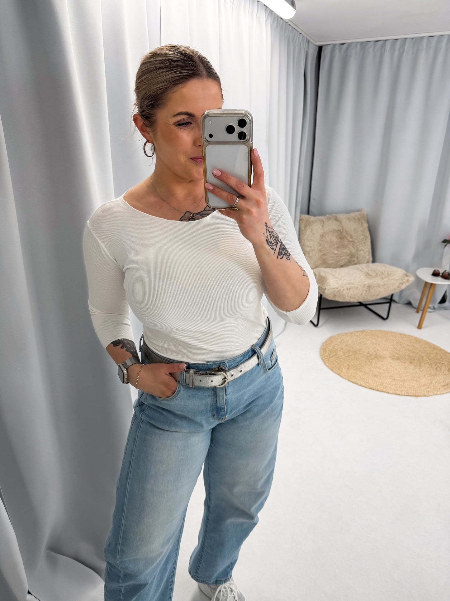 Shirt Mara mit 3/4 Arm