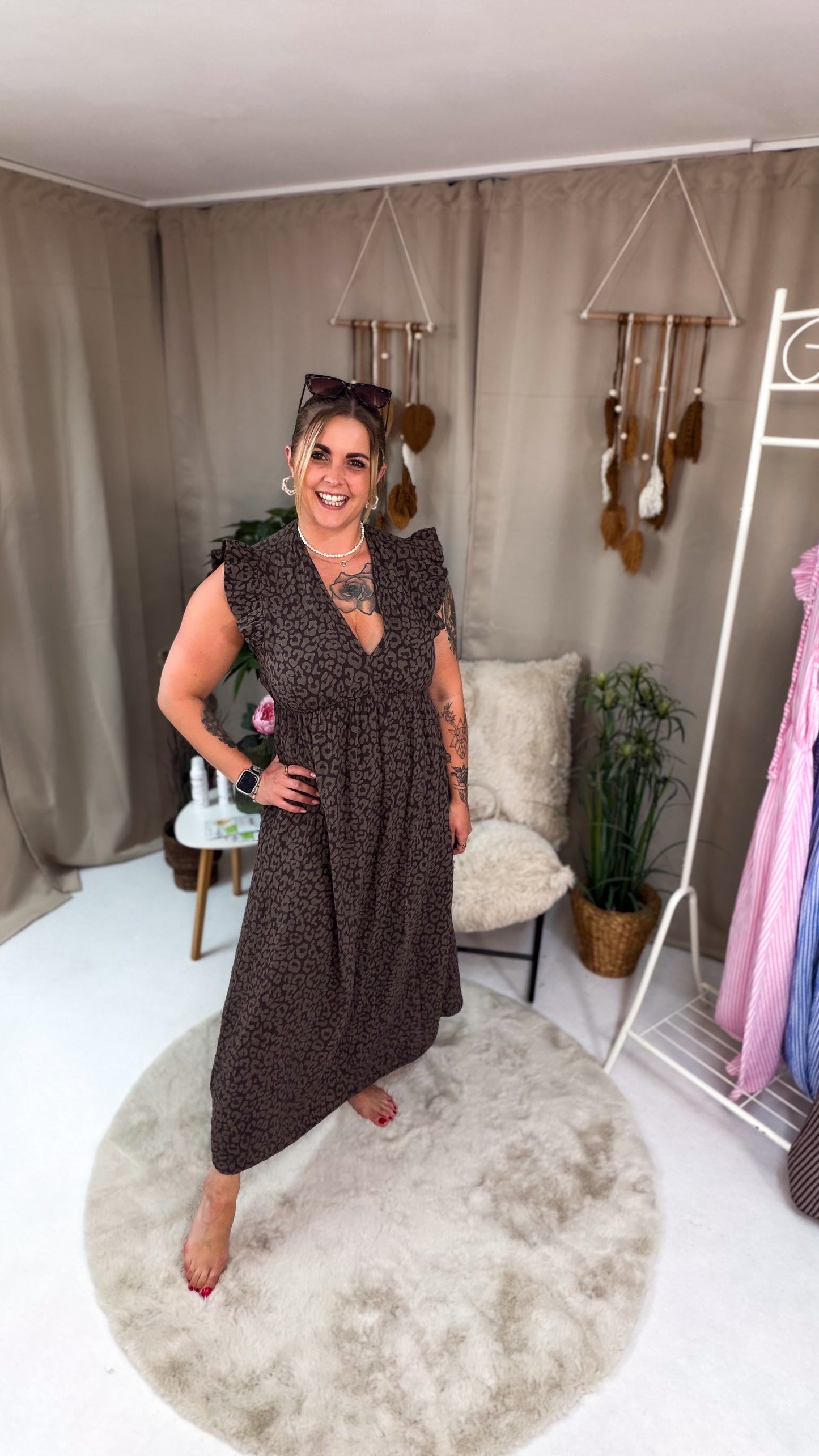 Kleid Nina im Leoprint 70306