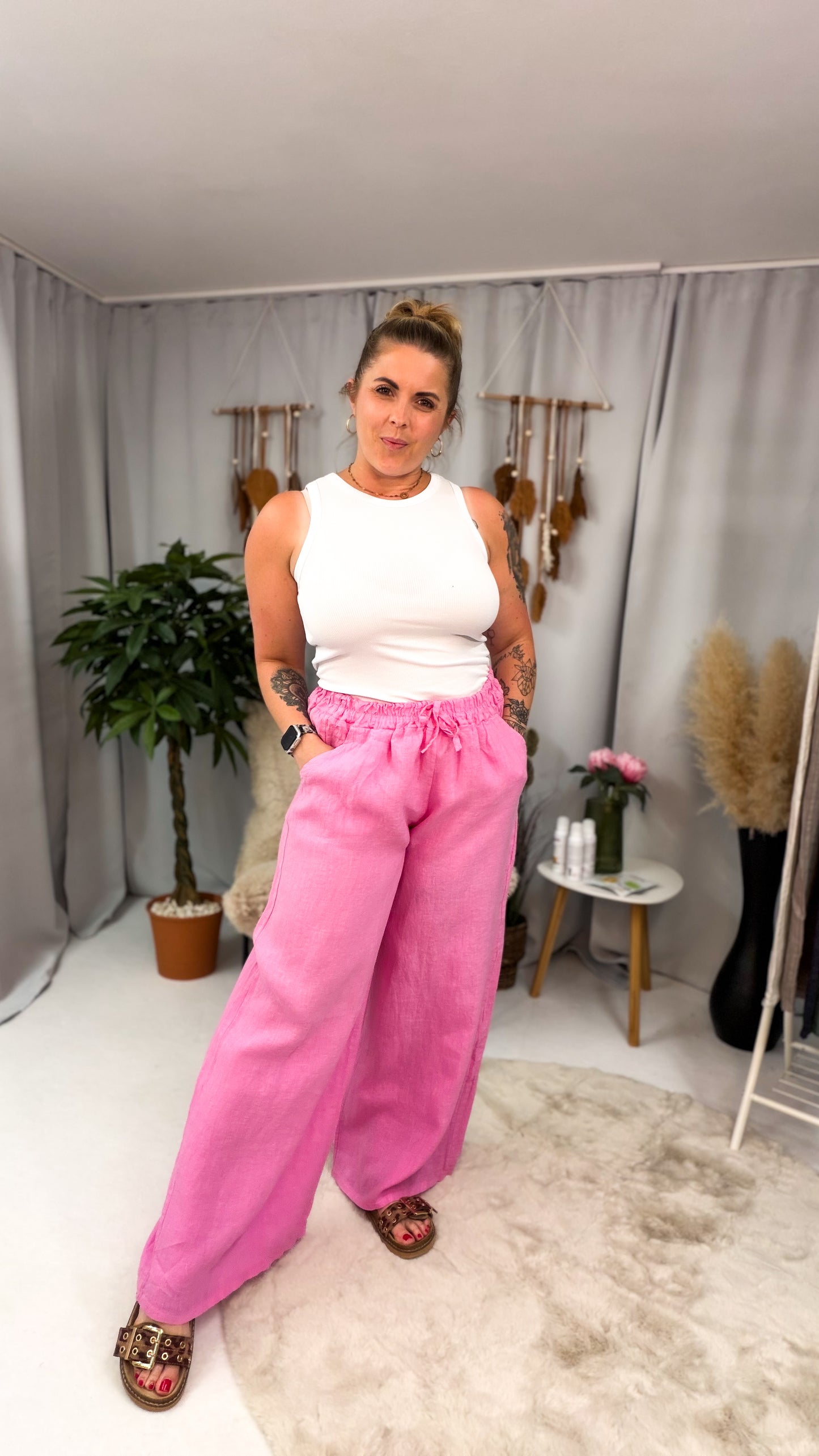 Leinenhose Babsi (70238)
