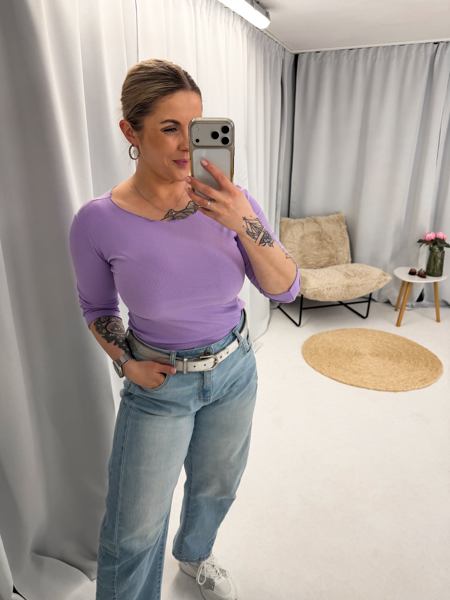 Shirt Mara mit 3/4 Arm