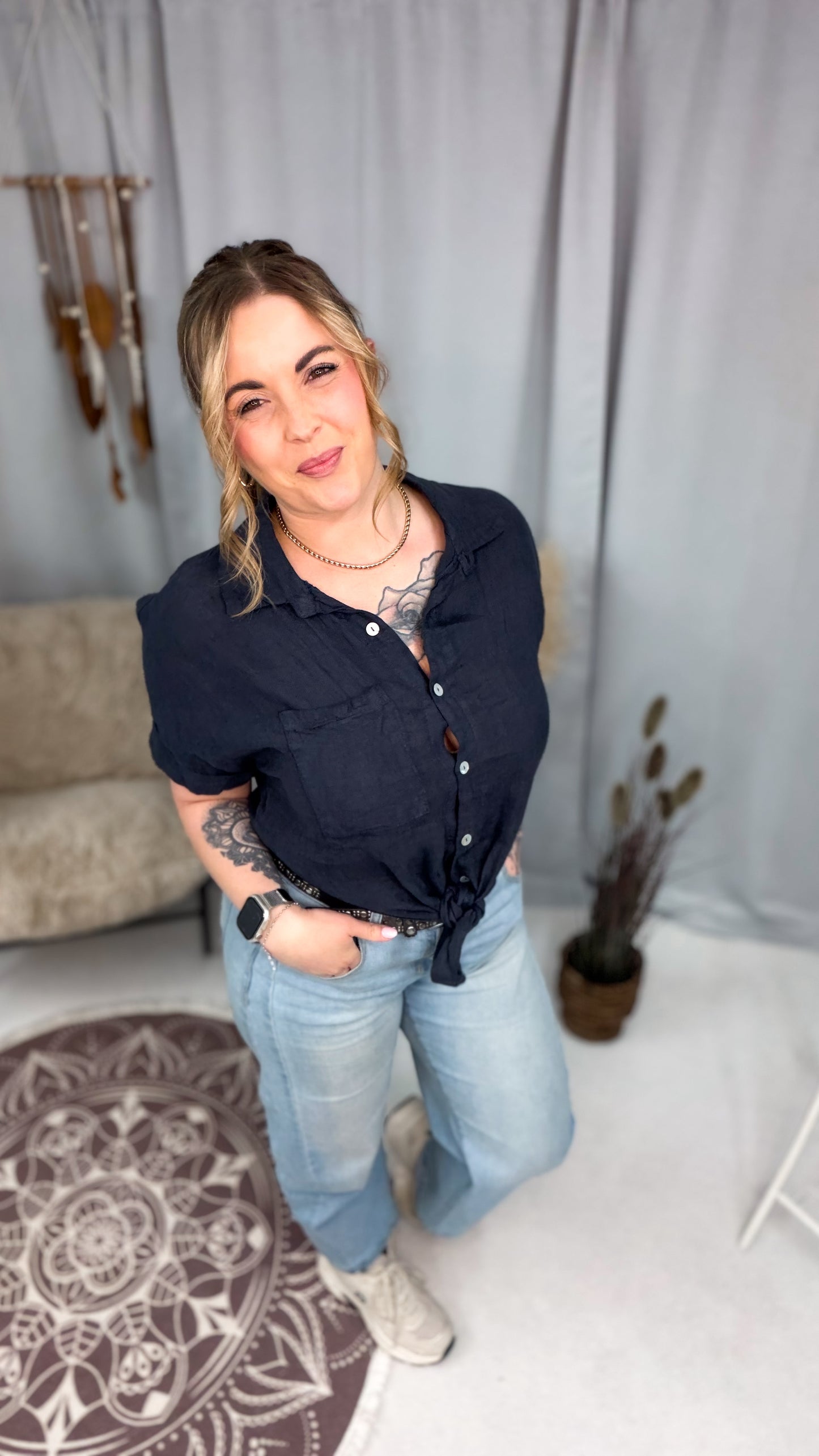 Leinenbluse Susi (63793)