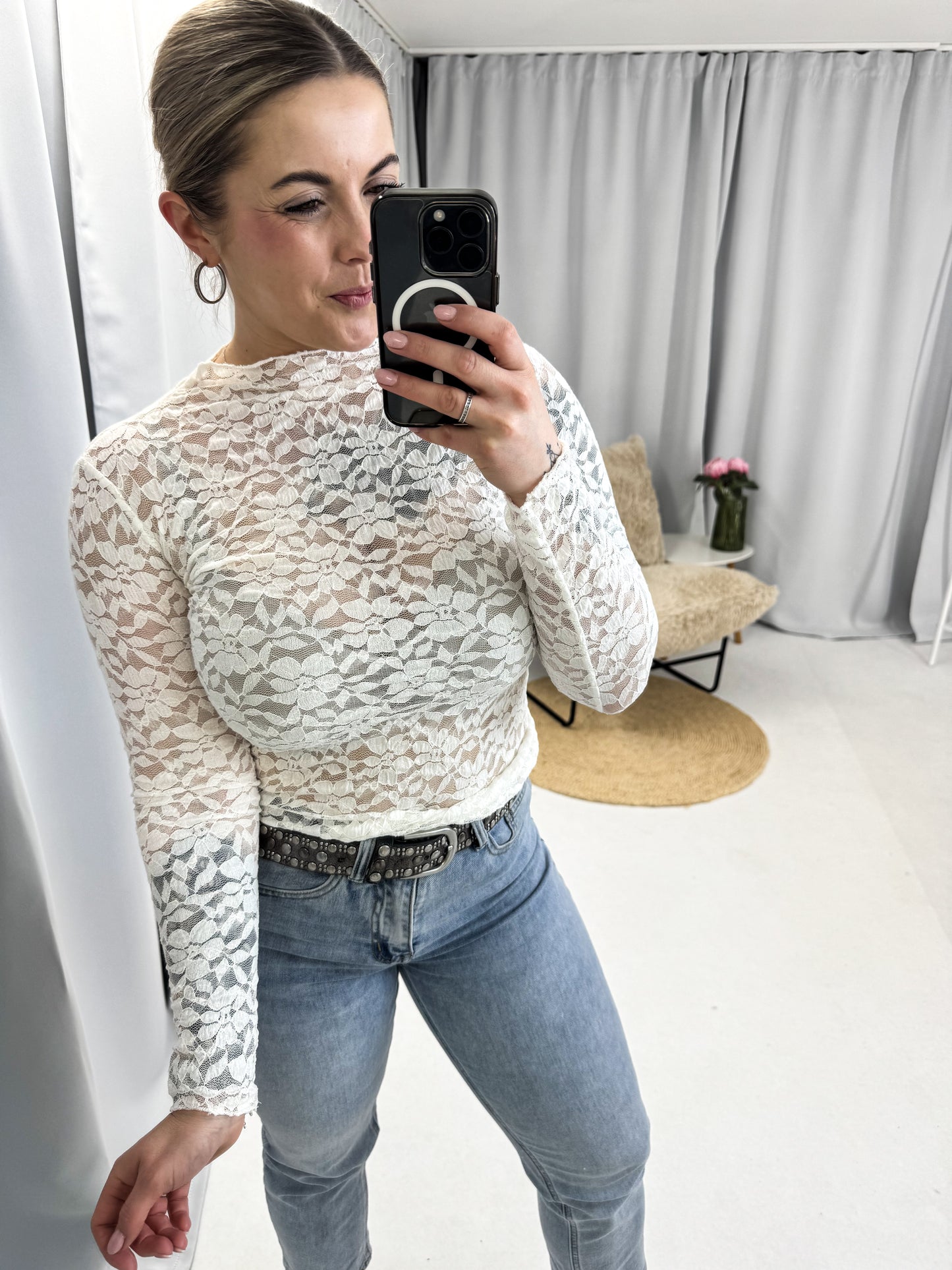 Spitzen Shirt Mia (70096)
