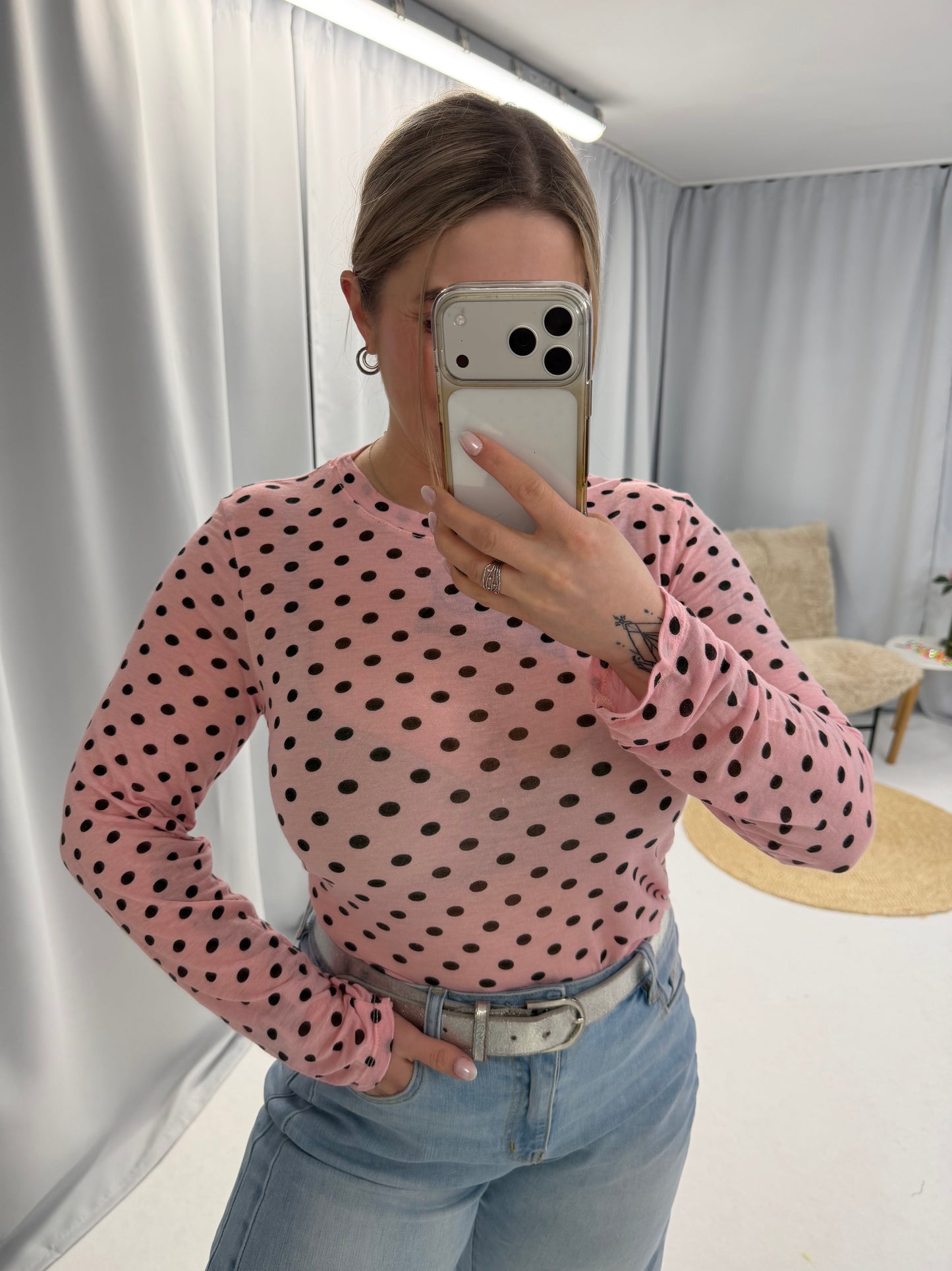 Shirt Nele mit Pünktchen (70093)