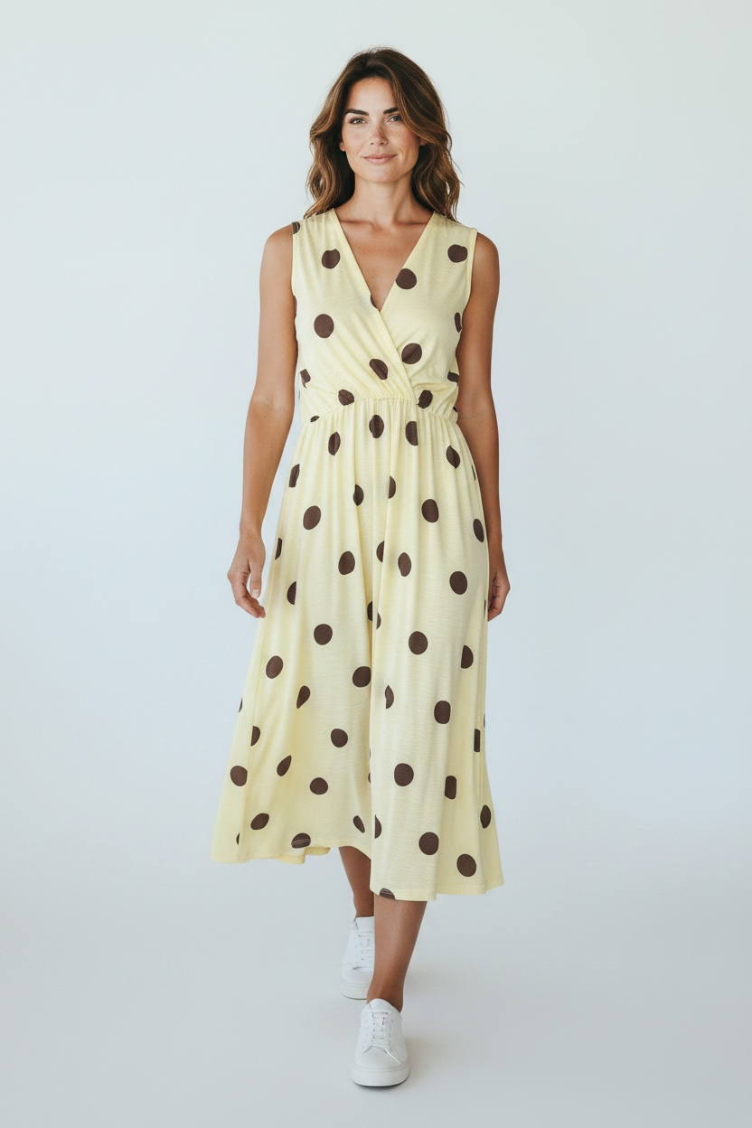Kleid mit Punkten (70241)