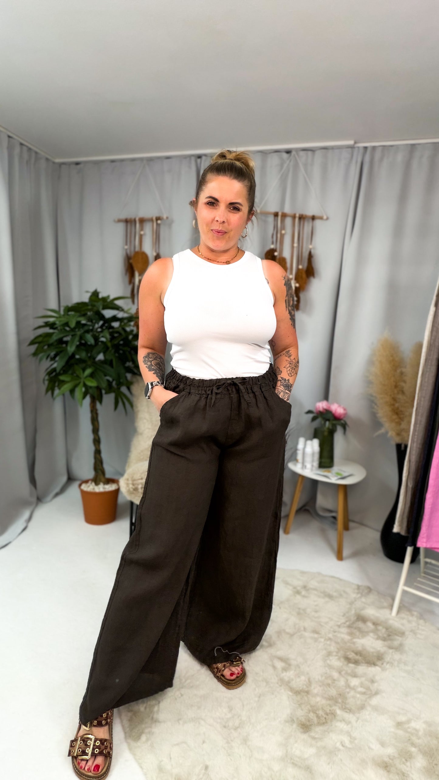 Leinenhose Babsi (70238)