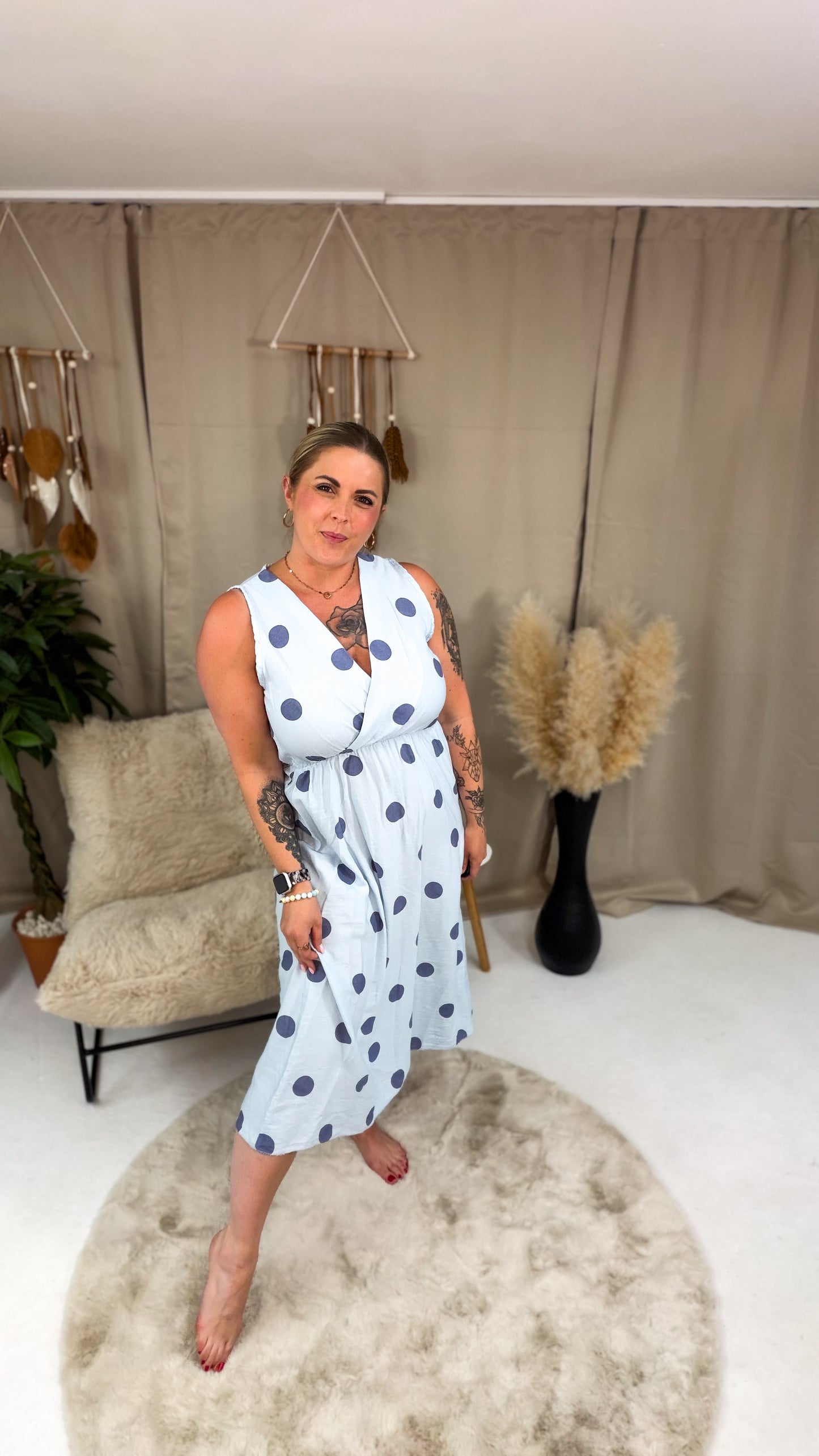 Kleid mit Punkten (70241)