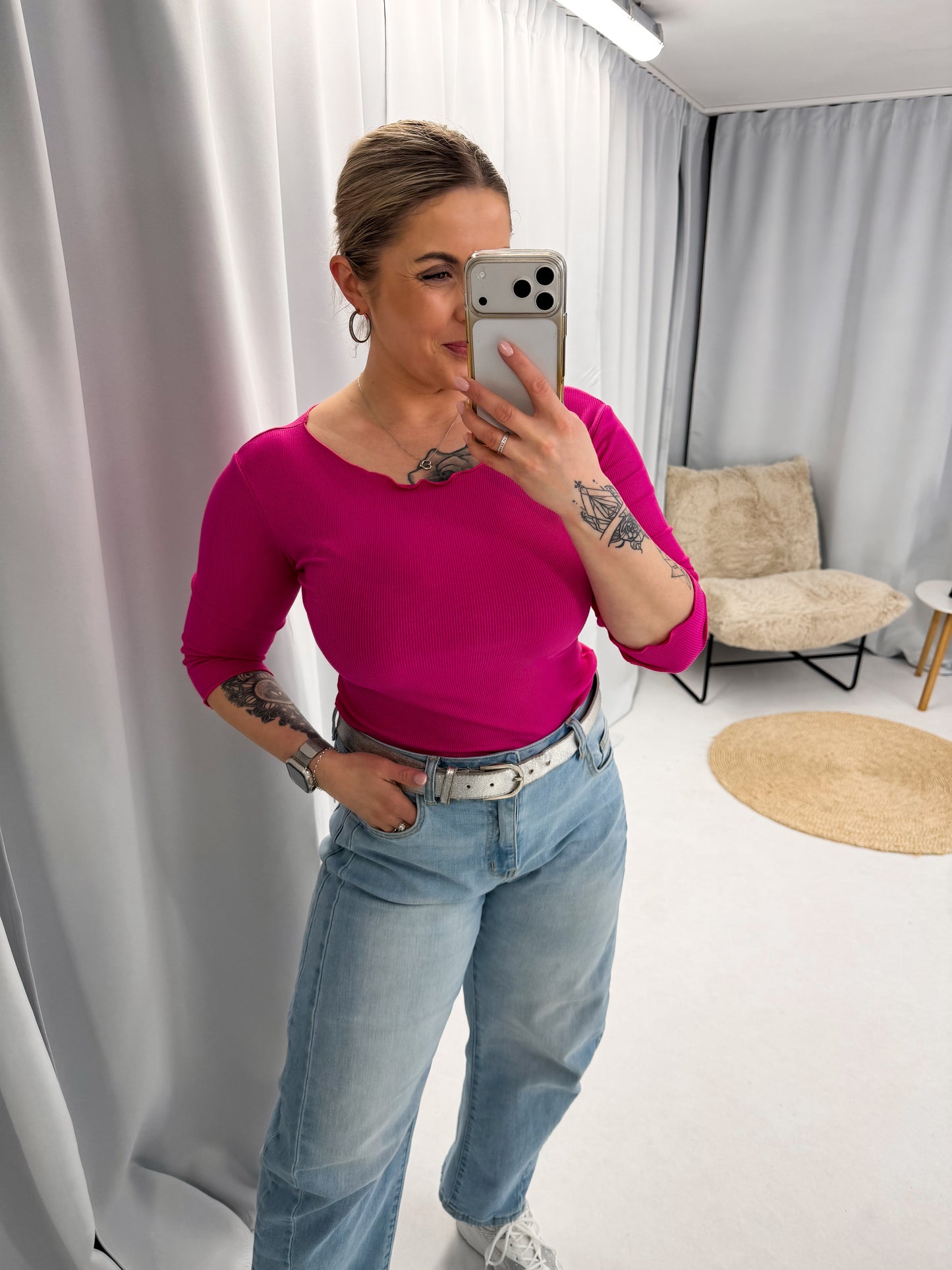 Shirt Mara mit 3/4 Arm