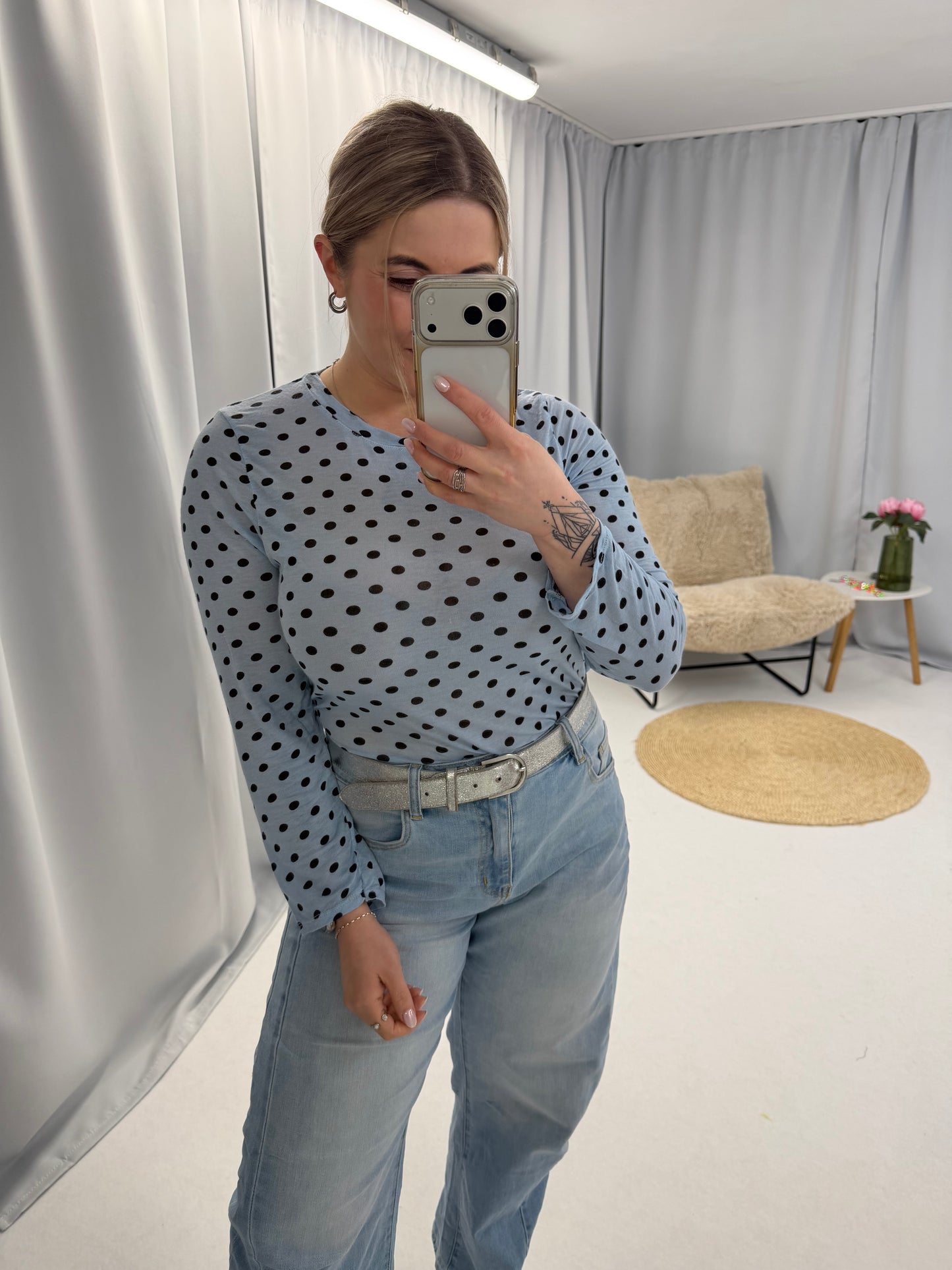 Shirt Nele mit Pünktchen (70093)