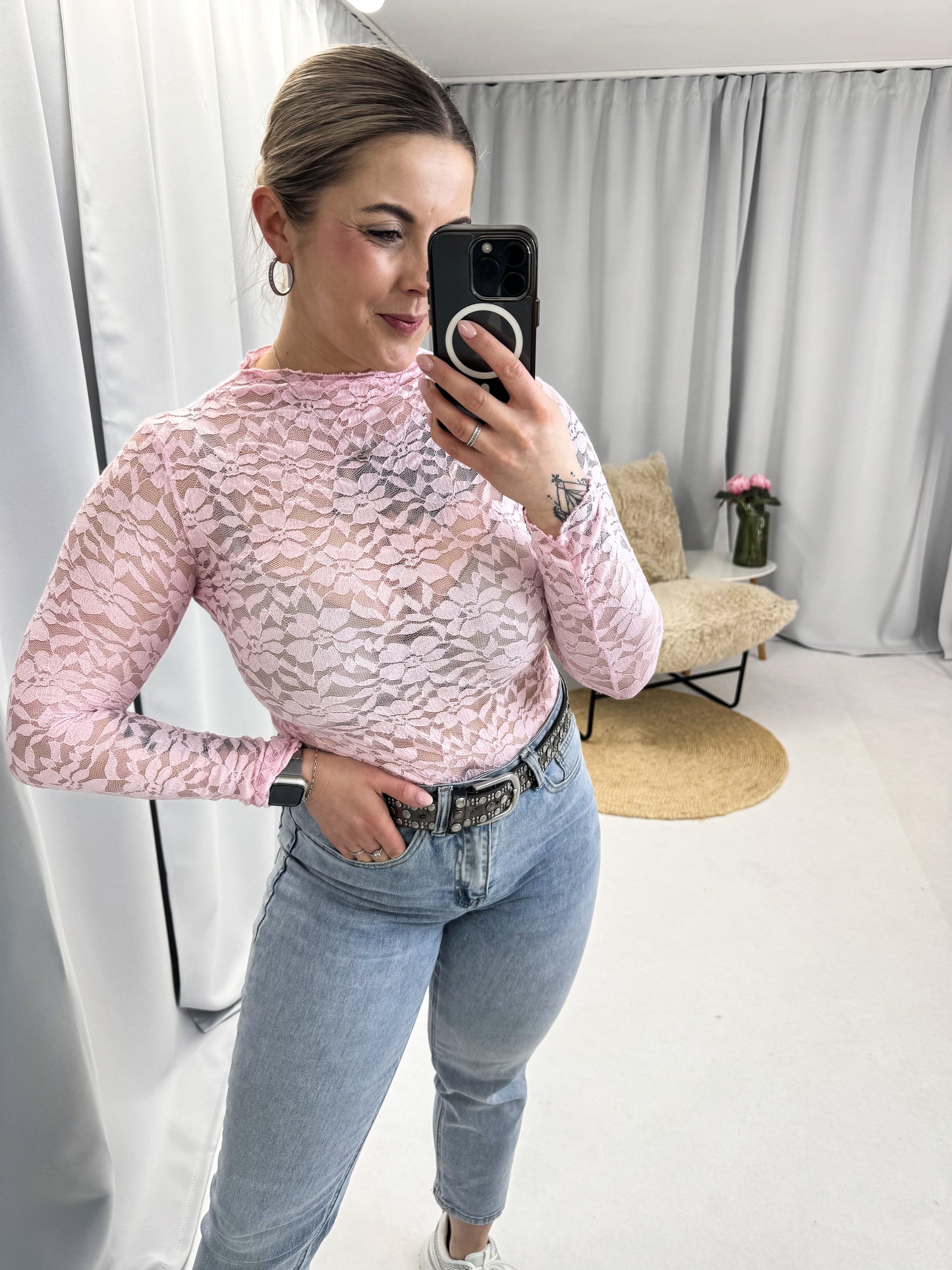 Spitzen Shirt Mia (70096)