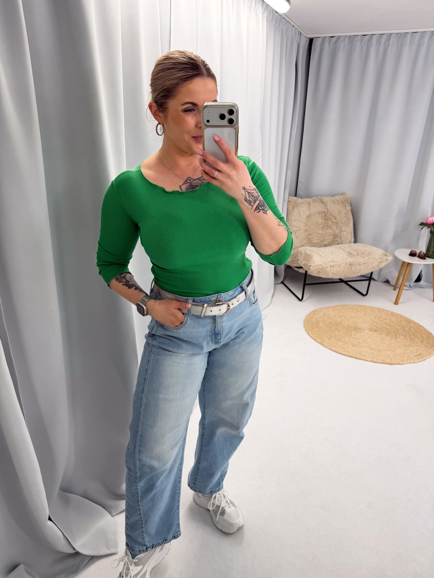 Shirt Mara mit 3/4 Arm