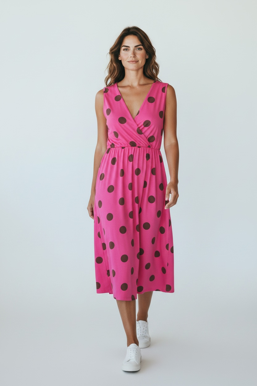 Kleid mit Punkten (70241)