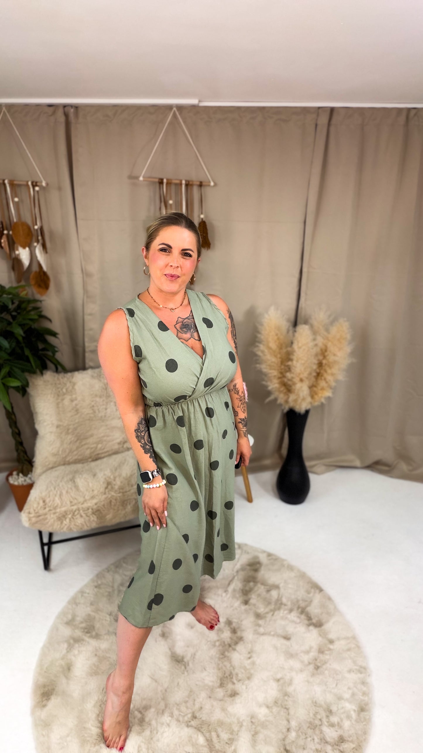 Kleid mit Punkten (70241)
