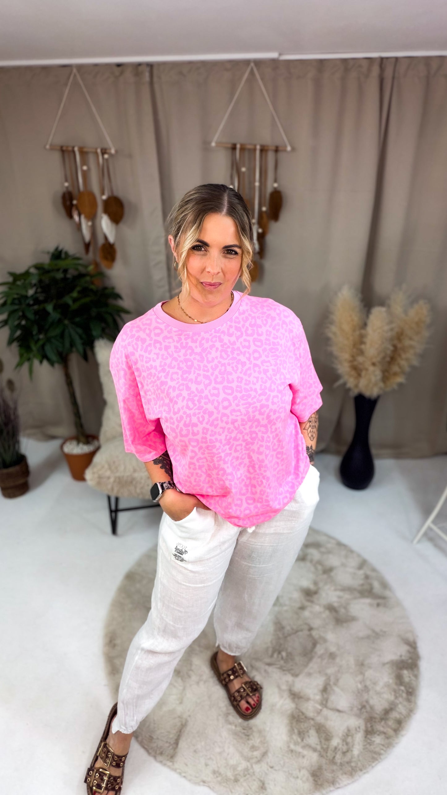 Shirt Bine im Leoprint 70269