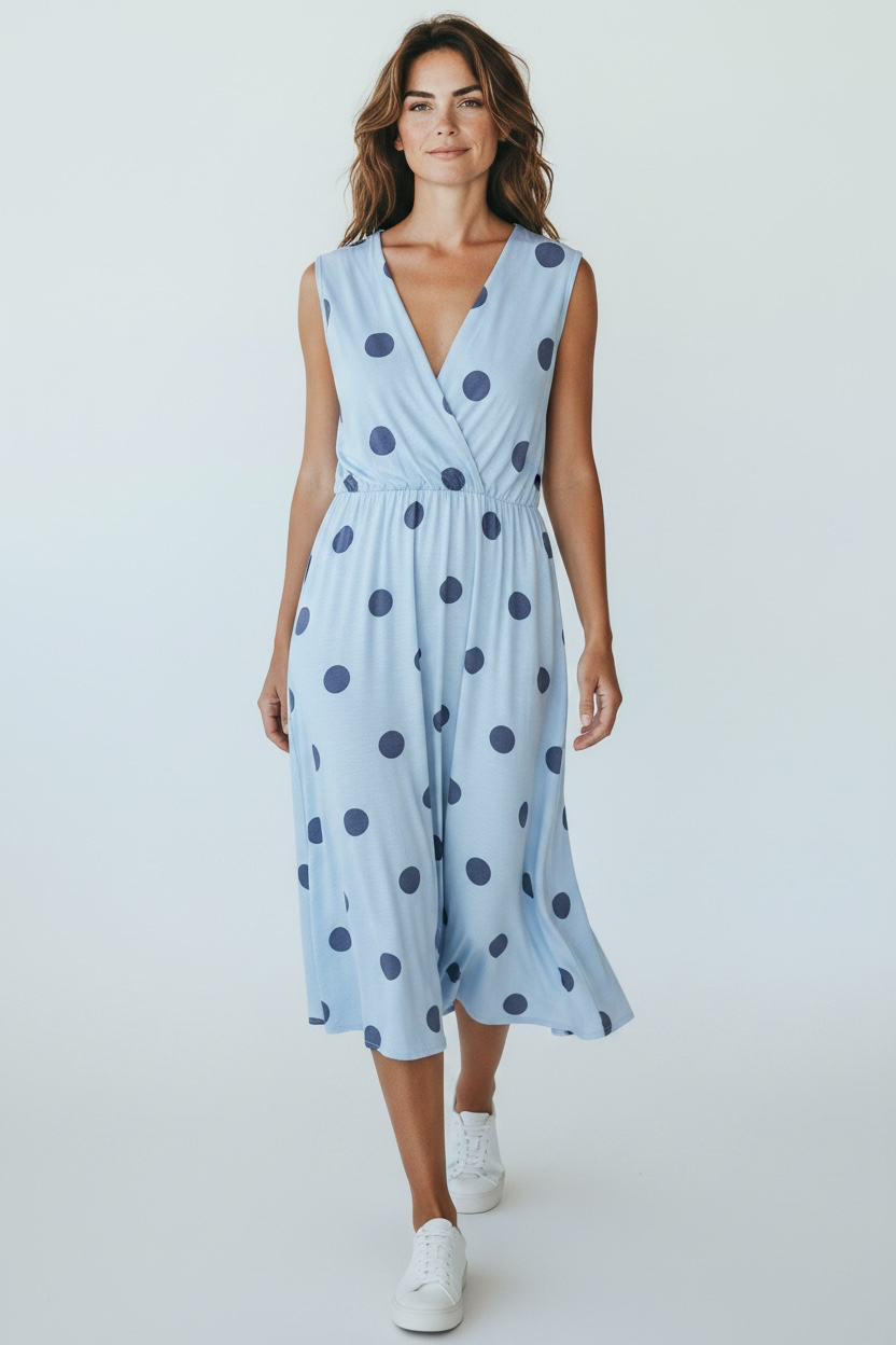 Kleid mit Punkten (70241)