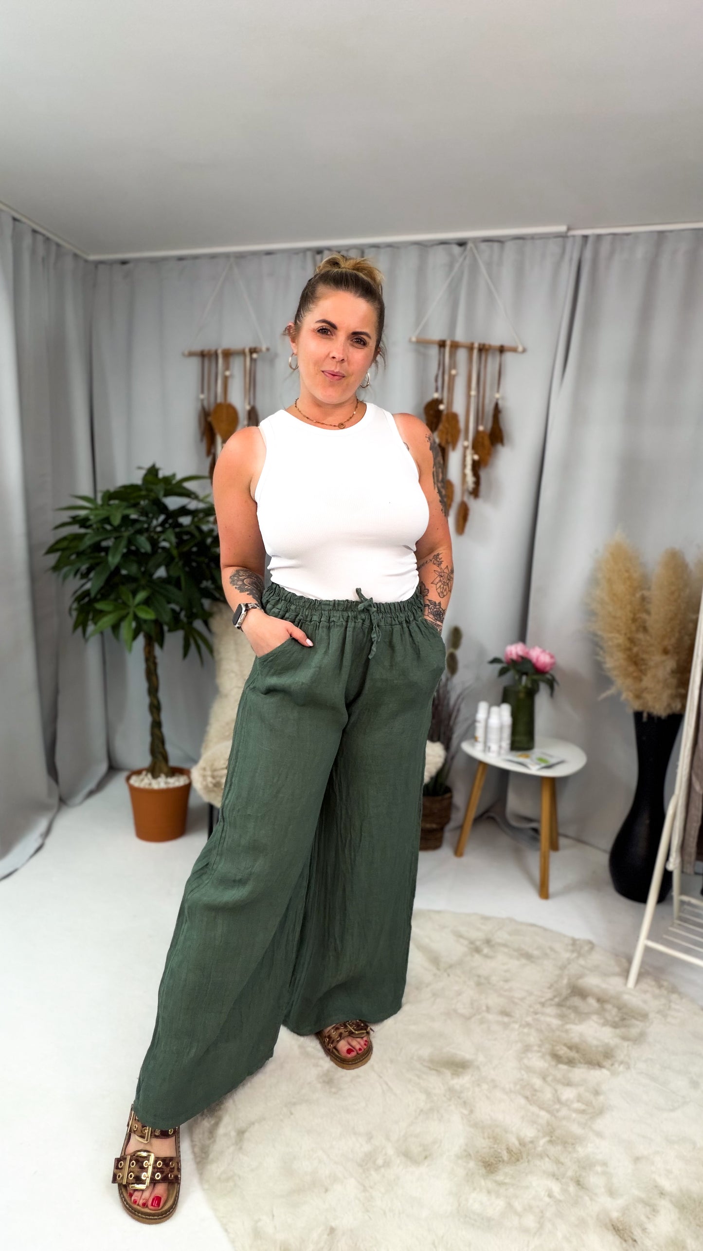 Leinenhose Babsi (70238)