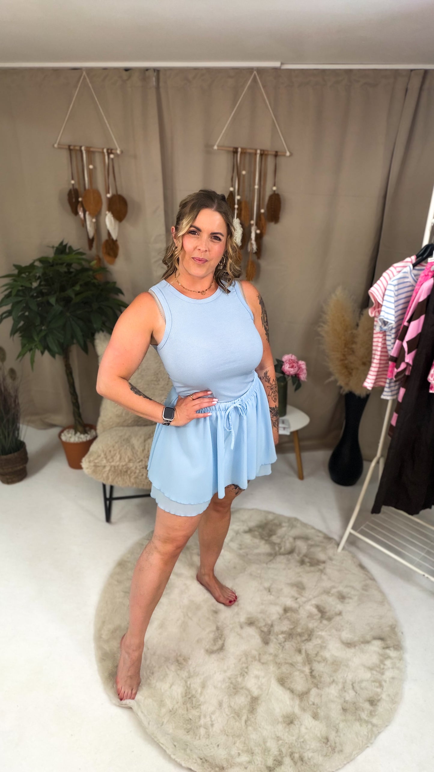 Rock Tina in hellblau (70257)