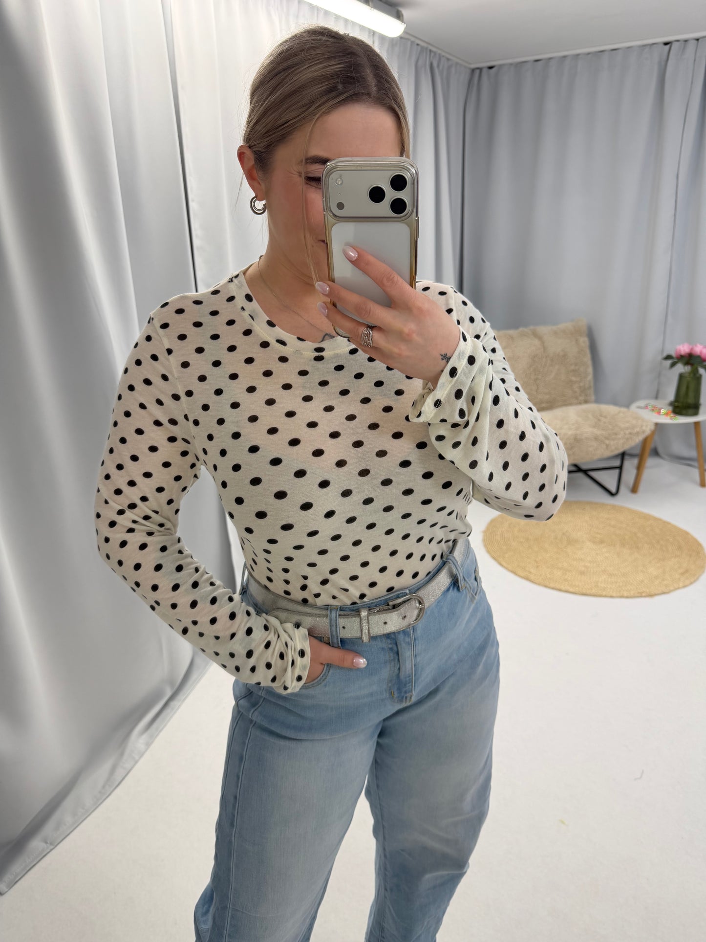 Shirt Nele mit Pünktchen (70093)