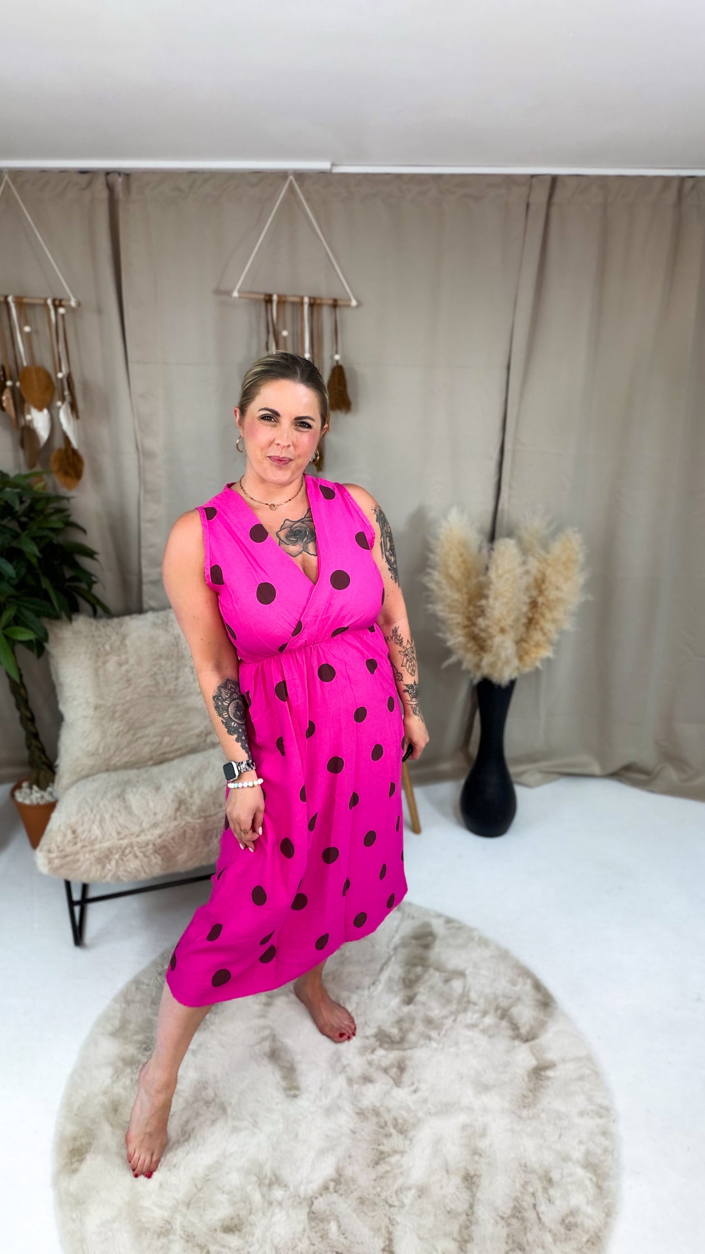 Kleid mit Punkten (70241)