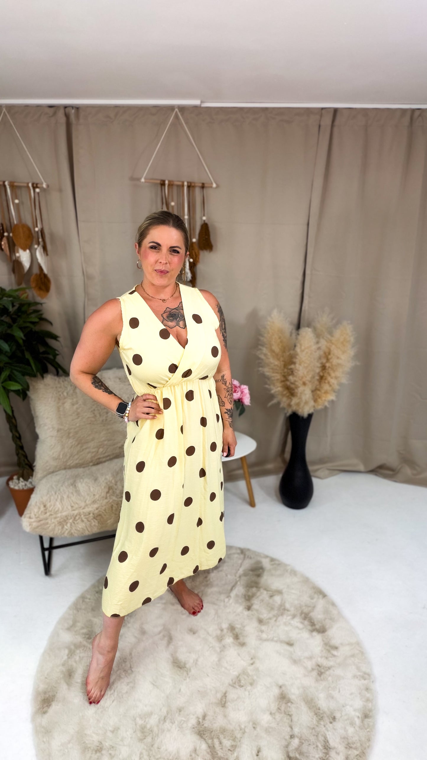 Kleid mit Punkten (70241)
