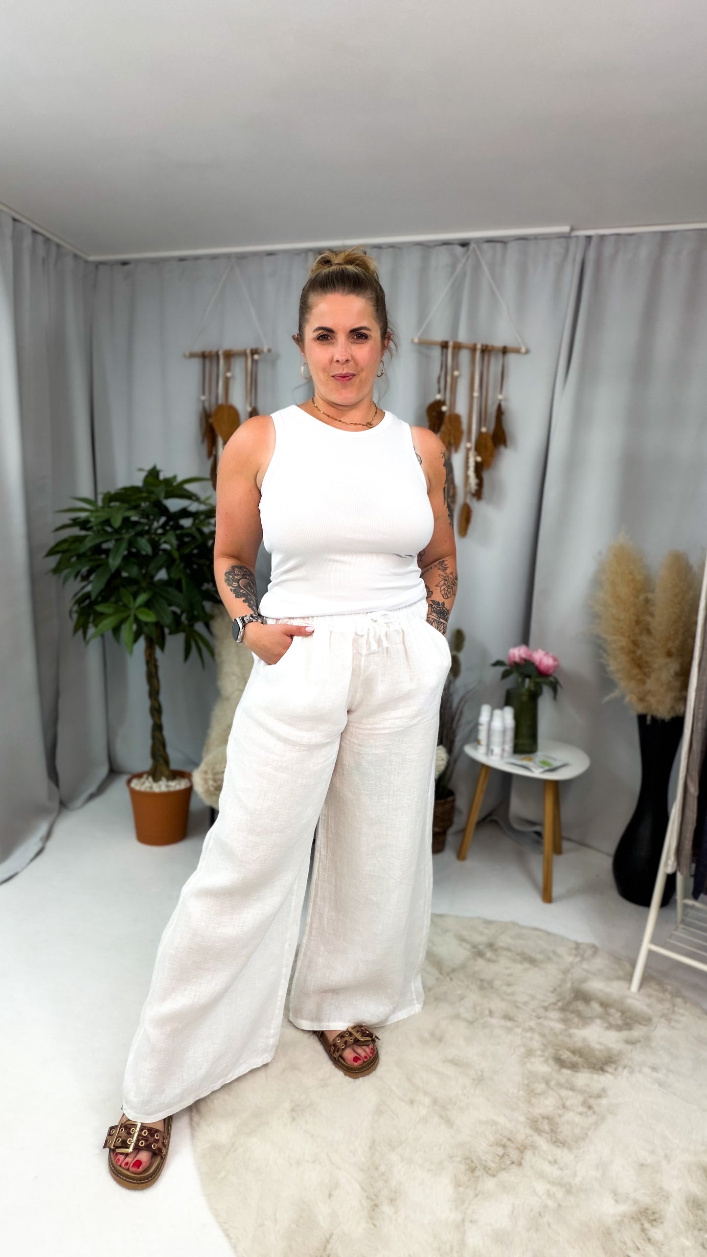 Leinenhose Babsi (70238)