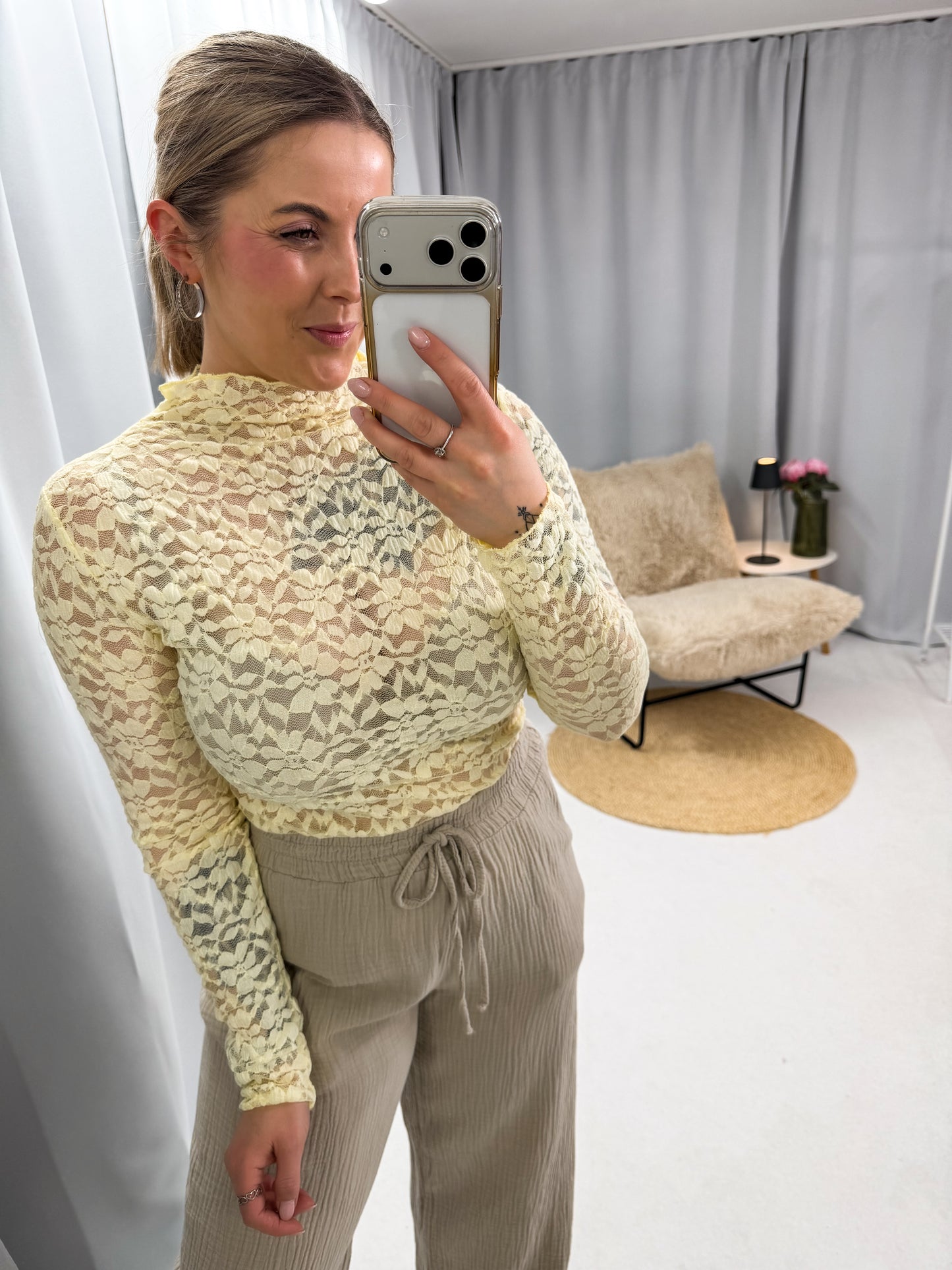 Spitzen Shirt Mia (70096)